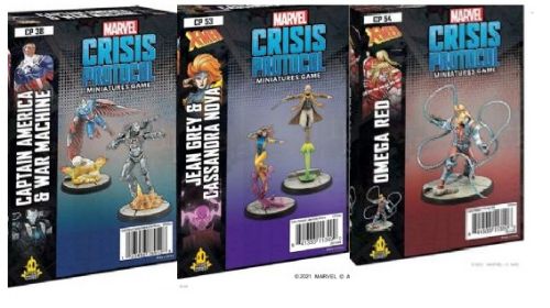 Marvel Crisis Protocol Character packs